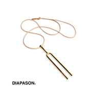 DIAPASON.™ - conscious jewelry // Gold. Necklace - written.by 